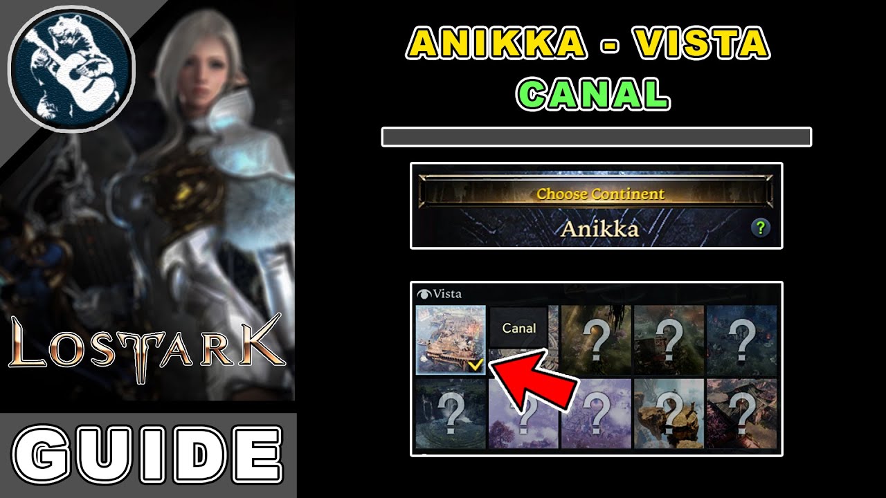Canal Vista Location in Lost Ark | Anikka Locations Guide