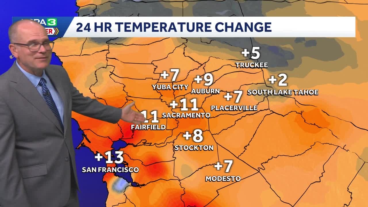 NorCal forecast: Warm Thursday, Milder with a breeze Friday