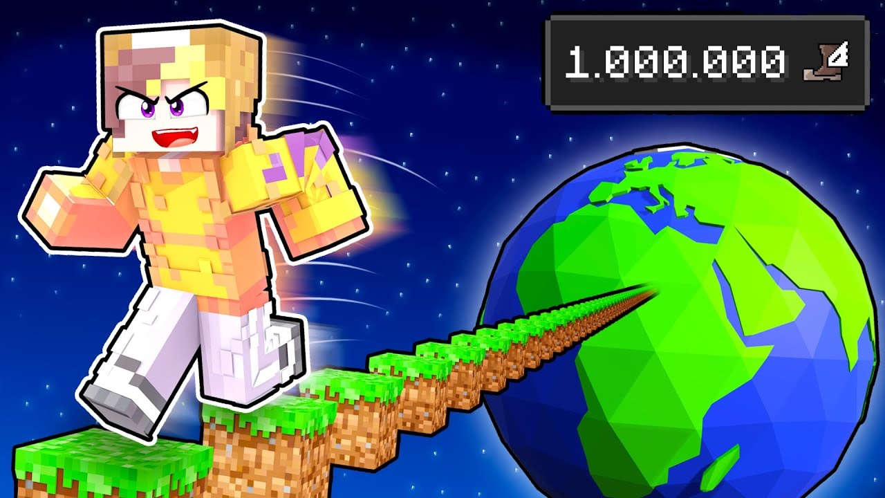 Minecraft ΑΛΛΑ ΤΑΞΙΔΕΨΑ 1.000.000 BLOCKS!