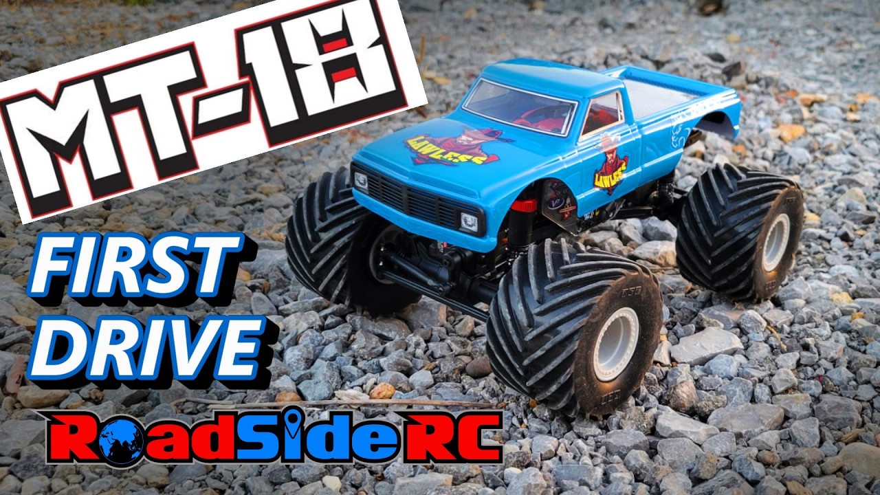Redcat MT18 RC Monster Truck Unleashed! Small Size, Big Power | Unboxing, First Drive, Review
