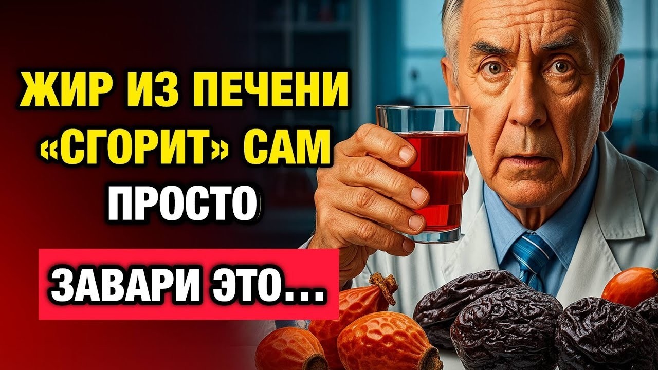 Жировой гепатоз растворяется! Заварите этот сушёный фрукт — и печень оживёт