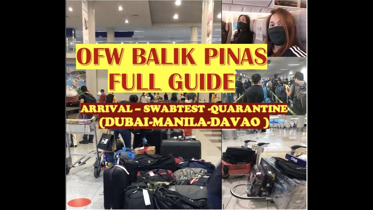 OFW BALIK PINAS|| Full Review travel from DUBAI-MANILA-DAVAO