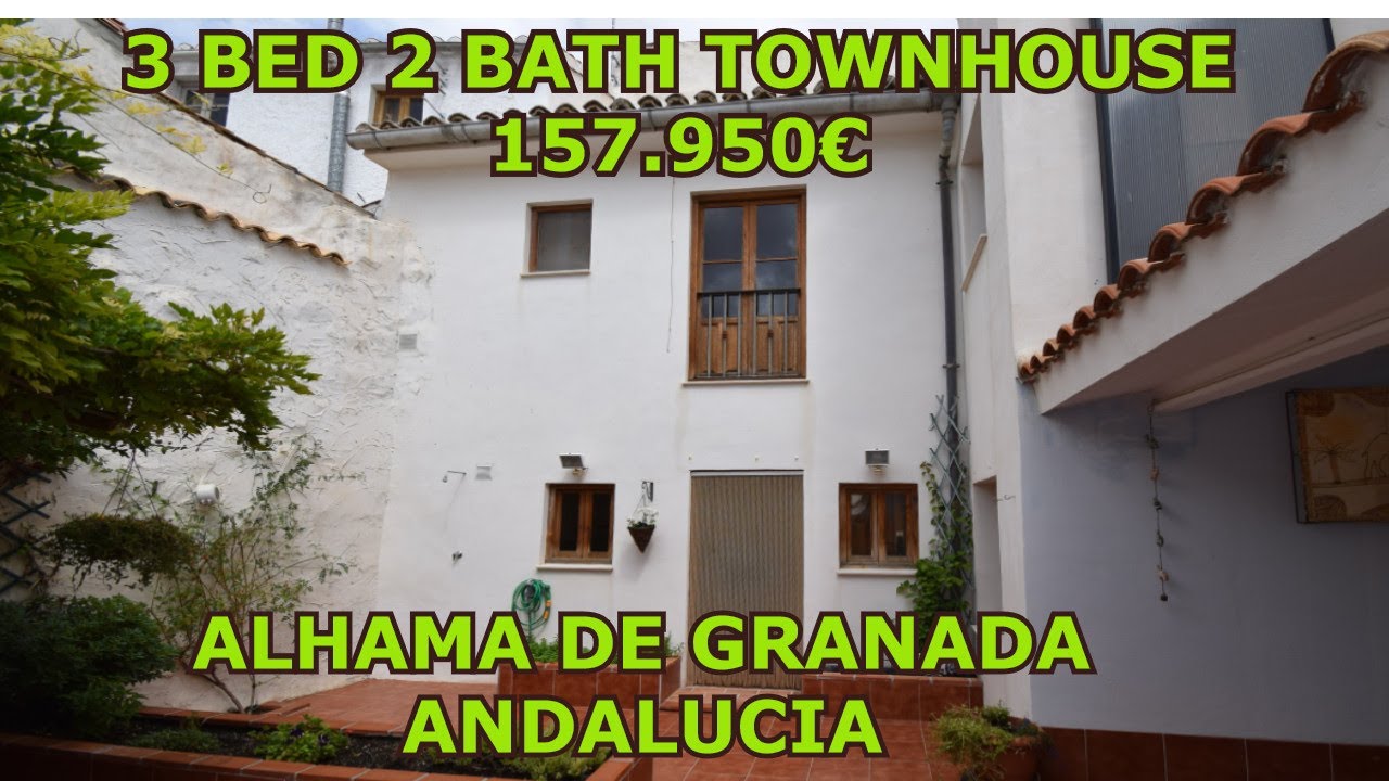 ALHAMA DE GRANADA PROPERTY FOR SALE IN ANDALUCIA-SPAIN