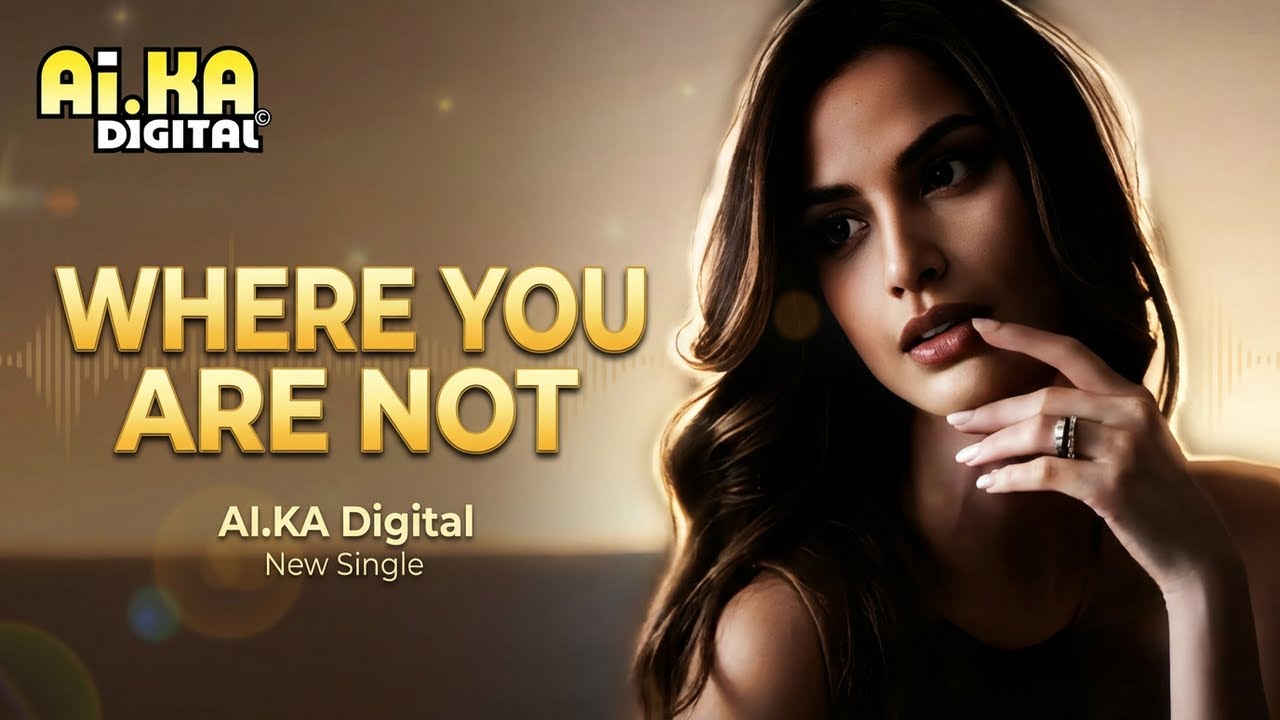 Where You Are Not 💔 AI.KA Digital Singer | Official Music Video