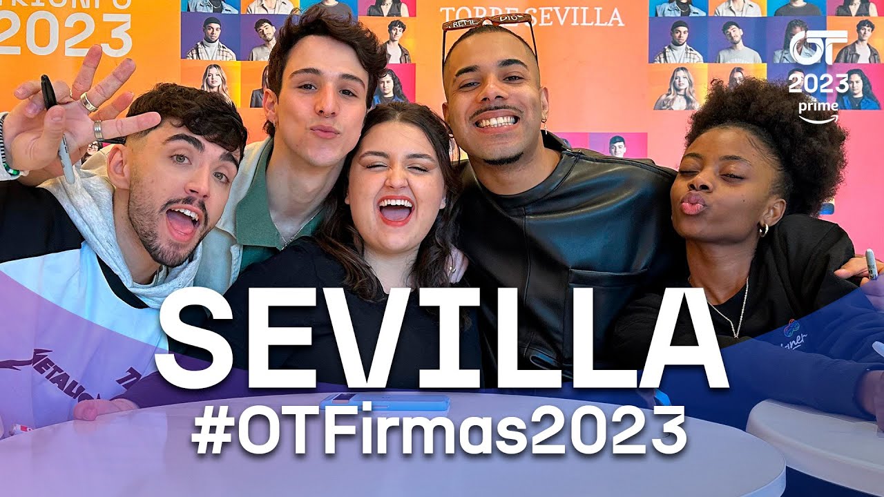 Así fueron las #OTFirmas2023 en SEVILLA | OT 2023