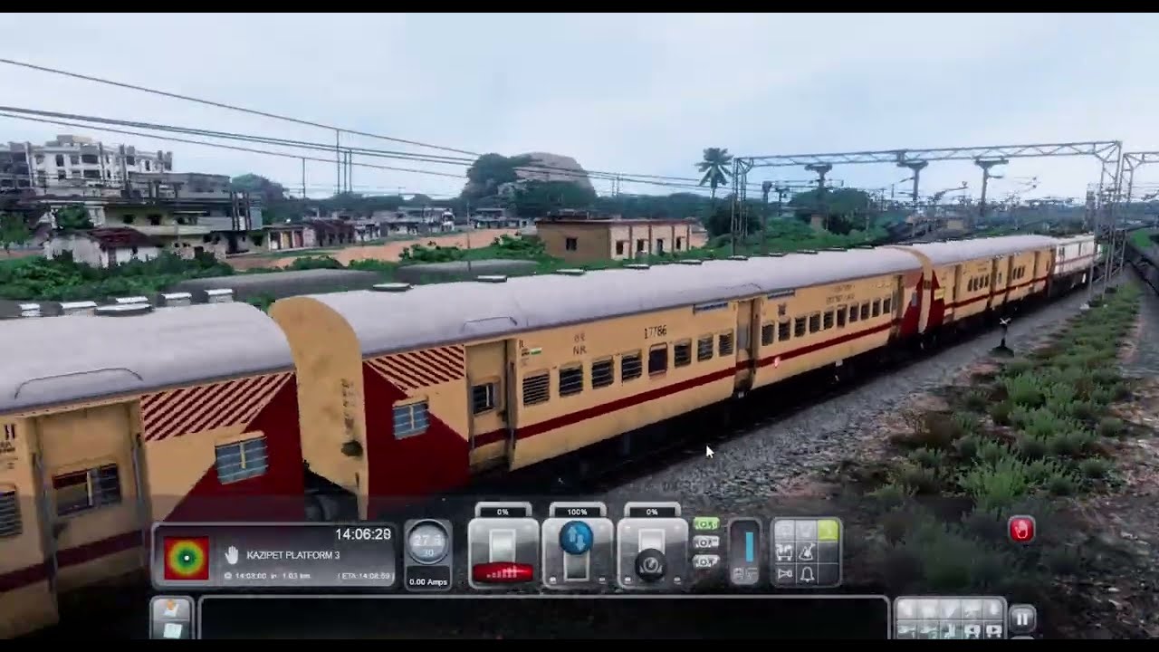 TRAIN SIMULATOR CLASSIC LIVE GAMEPLAY ||SCR ROUTE|| #live #mstsindianrailways #indiantrainsimulator