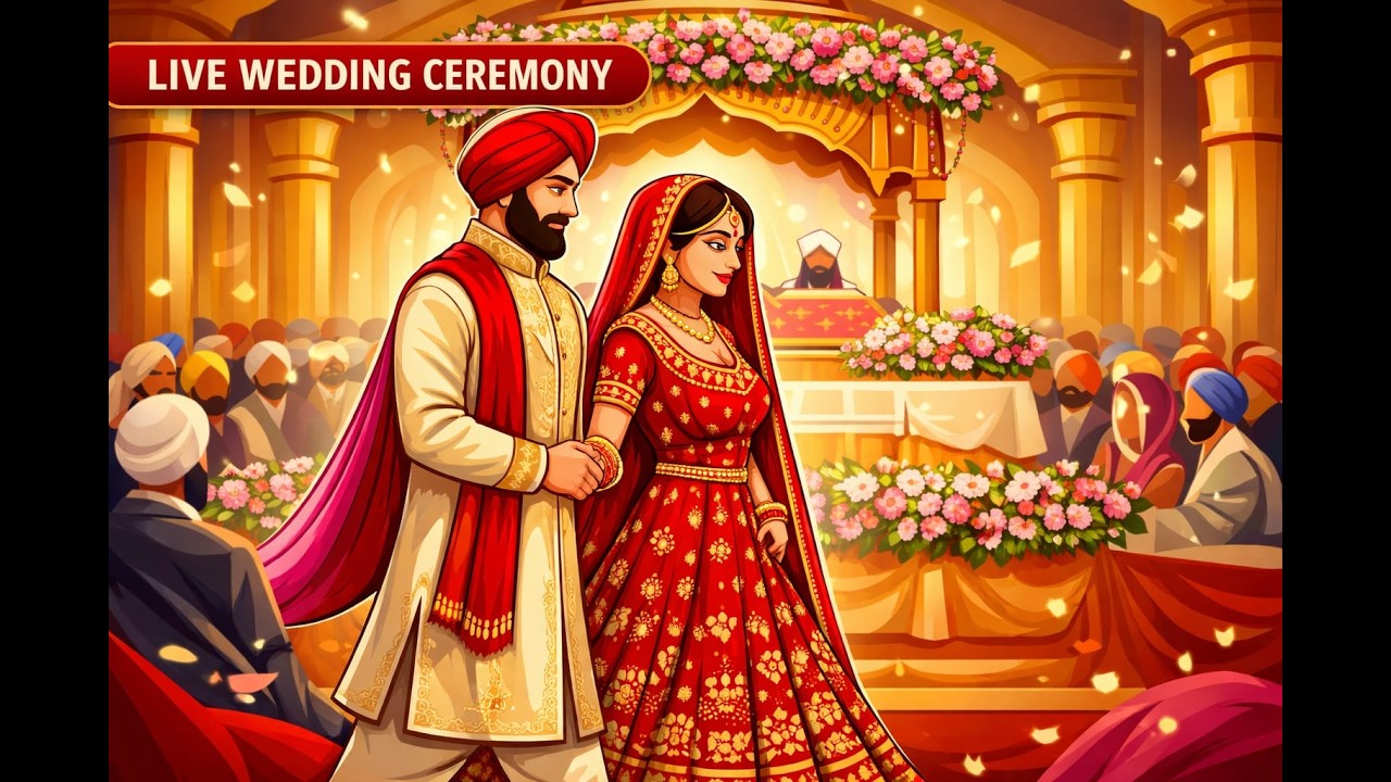 LIVE  MARRIAGE  CEREMONY JASWINDER  nd RAMANDEEP, 5911 BROTHER  DJ & LIGHT DECORATION  M.98775 35878