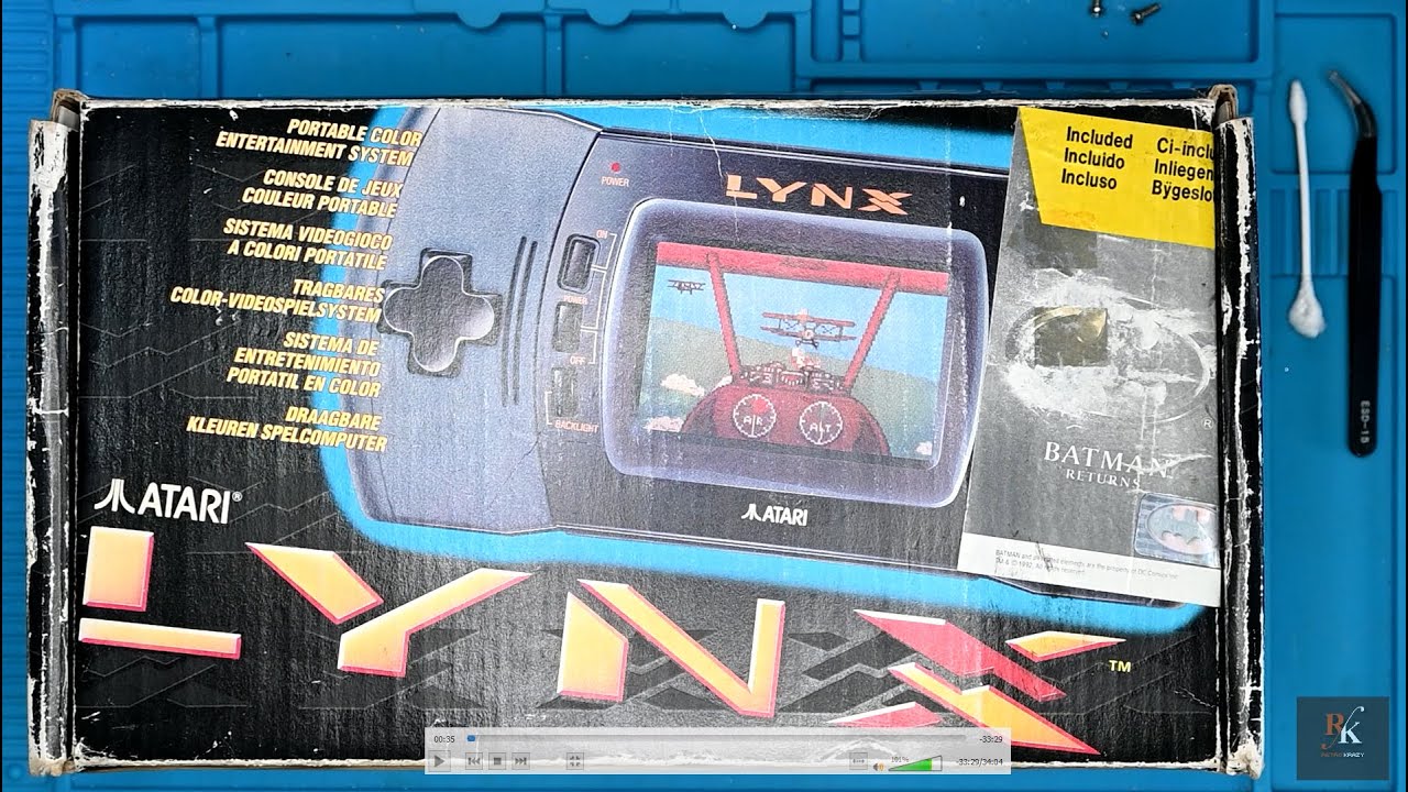 Repair/Restoration: Atari Lynx II