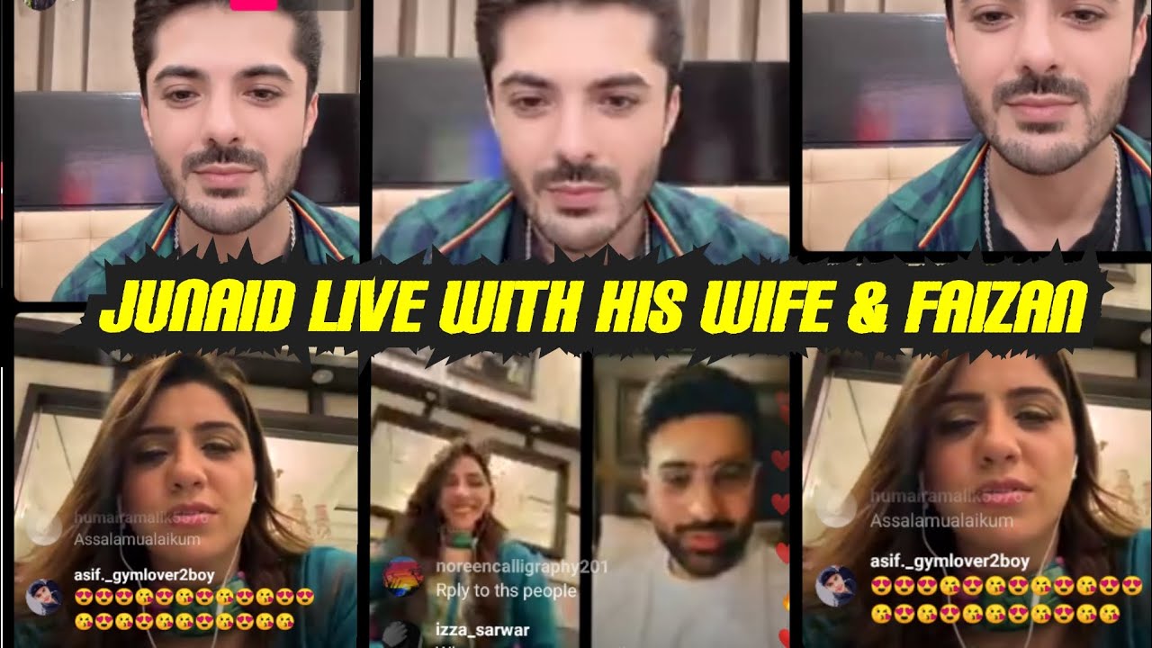 Junaid Niazi Live With His Wife & Faizan Sheikh|Junaid niazai talking about Burakozcivit| #live#fyp