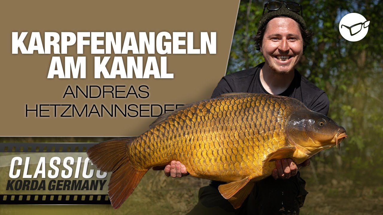 Karpfenangeln am Kanal mit Andreas Hetzmannseder | KORDA CLASSICS