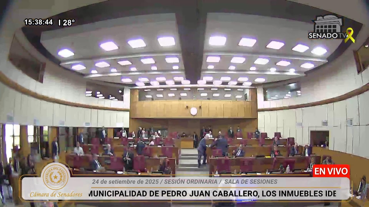 SESIÓN ORDINARIA DE LA CÁMARA DE SENADORES  - 24.09.2025