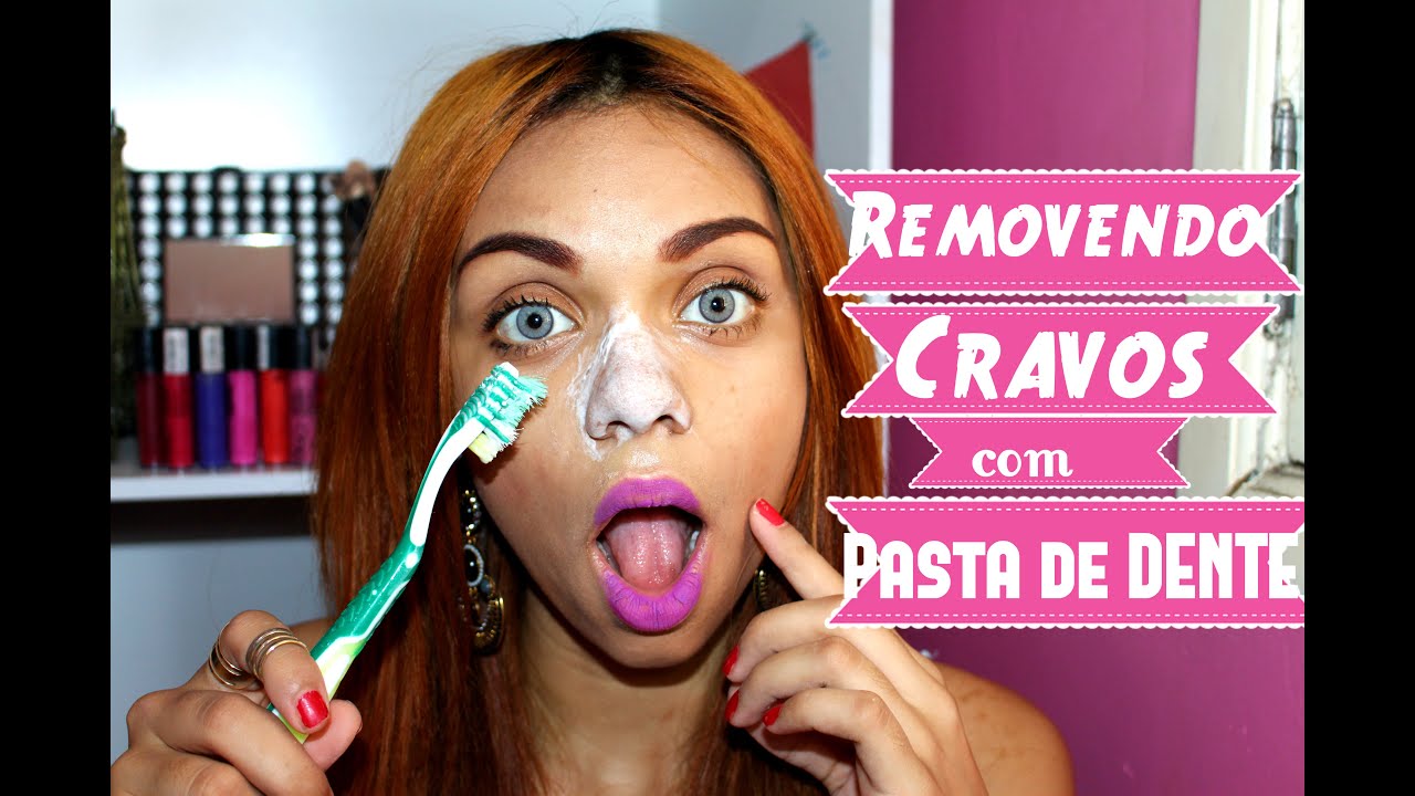Como remover cravos no nariz  com Pasta de Dente!#Veda6 #RHAYtododia