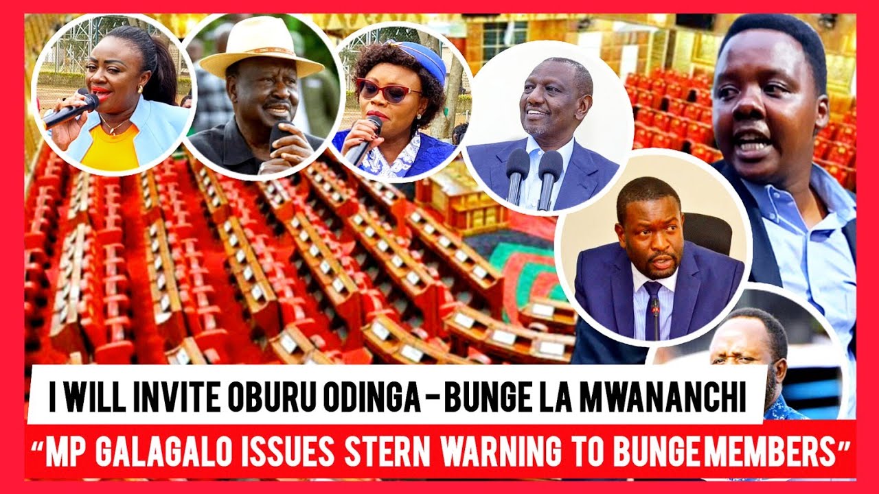 MP Galagalo Issues Stern Warning to Bunge Members”