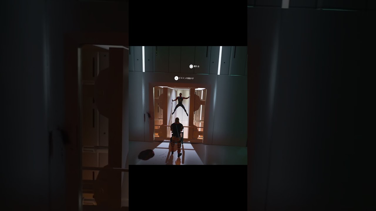 じわじわとプレス機で潰されるクローン人間 #キシタク店長 #hitman3 #shorts