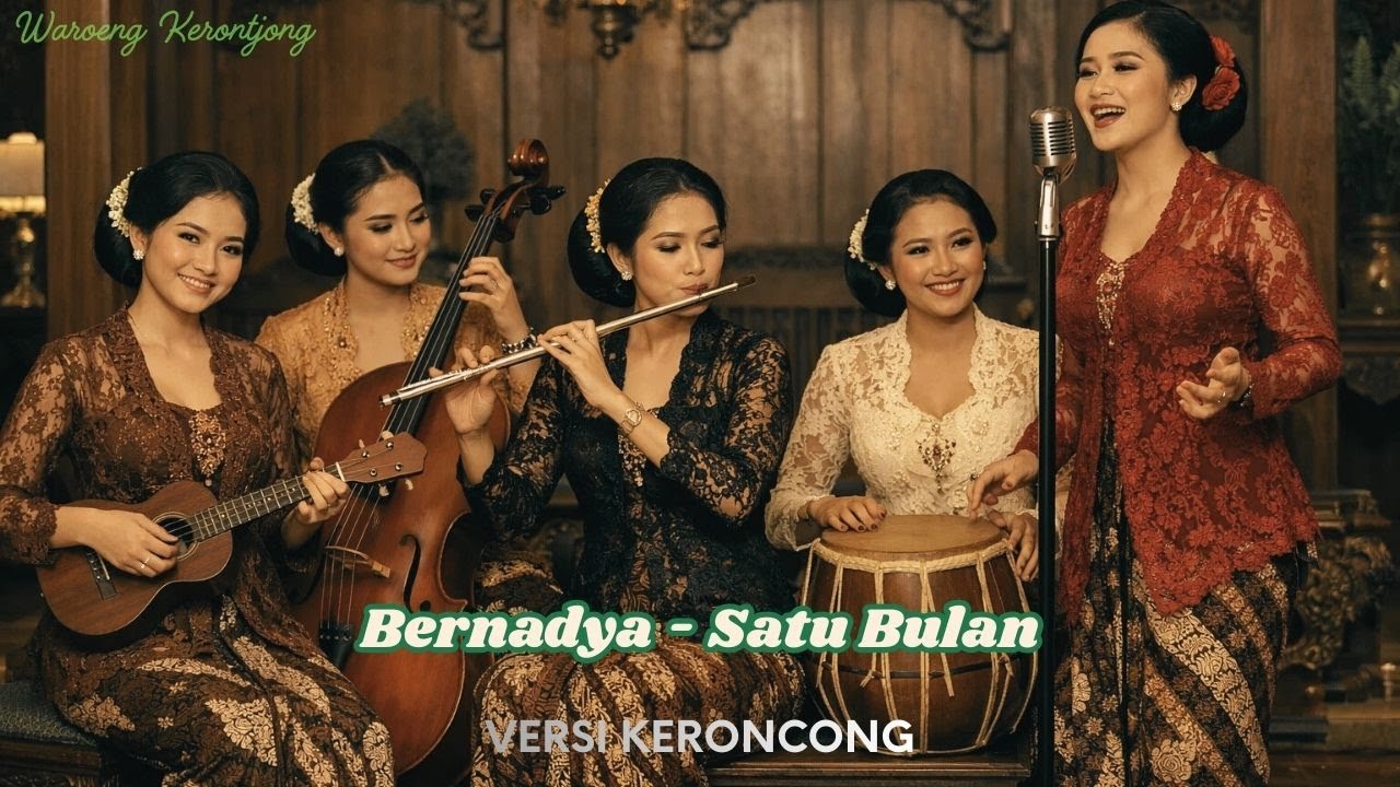Bernadya - Satu Bulan | Versi Keroncong | Cover