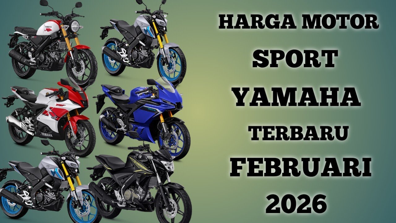 Harga Motor Sport Yamaha terbaru Februari 2026 lengkap