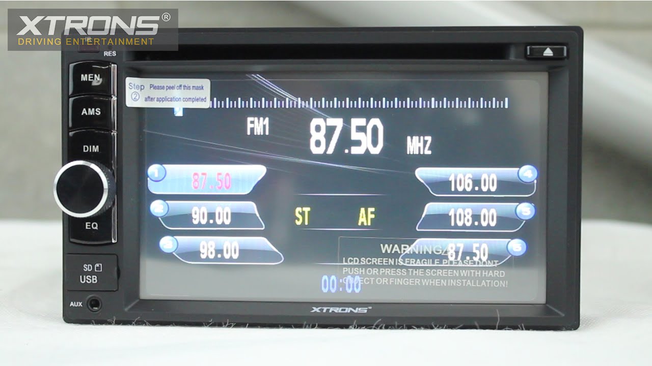 Xtrons TD609 | Xtrons Driving Entertainment System