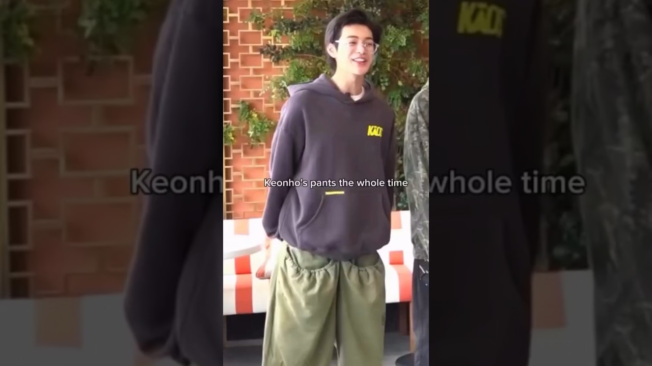 Did he stole Martin's pants?😂#CORTIS #코르티스 #keonho #martin #maknae #chaos #yoga #cortis #challenge