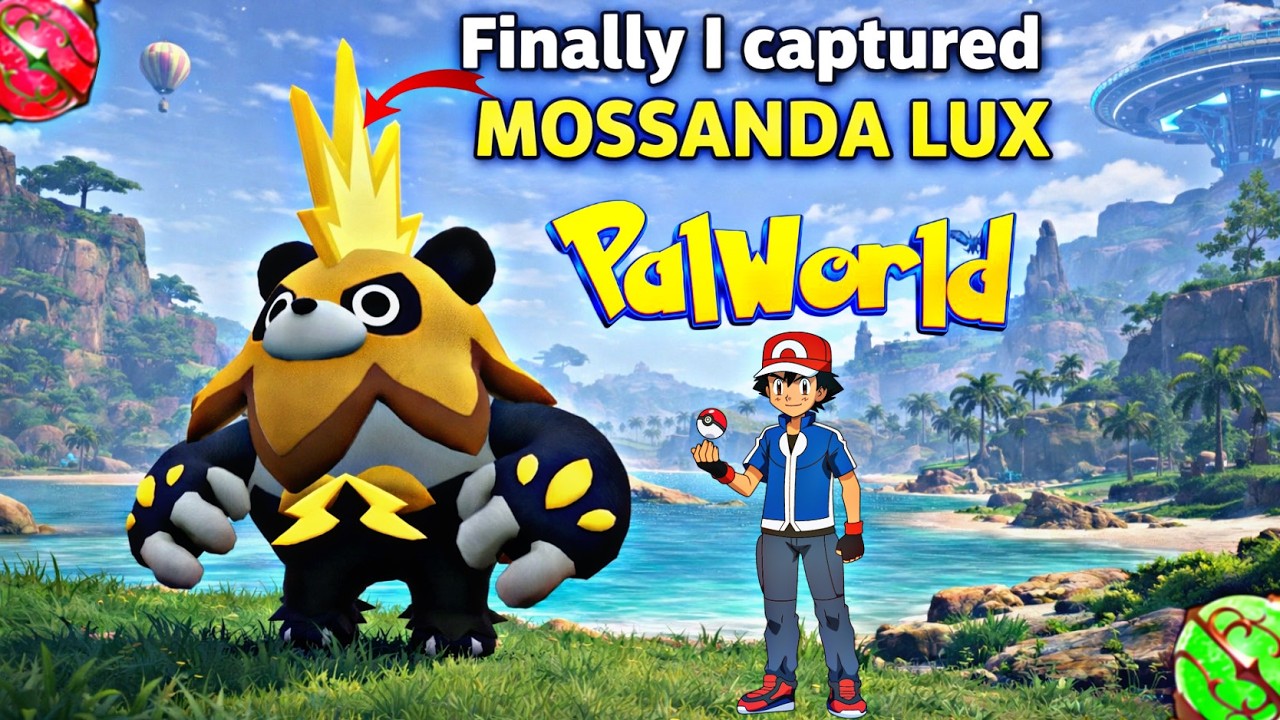 🔥✨ I FINALLY CAUGHT MY FIRST LEGENDARY POKÉMON ✨🔥I PALWORLD