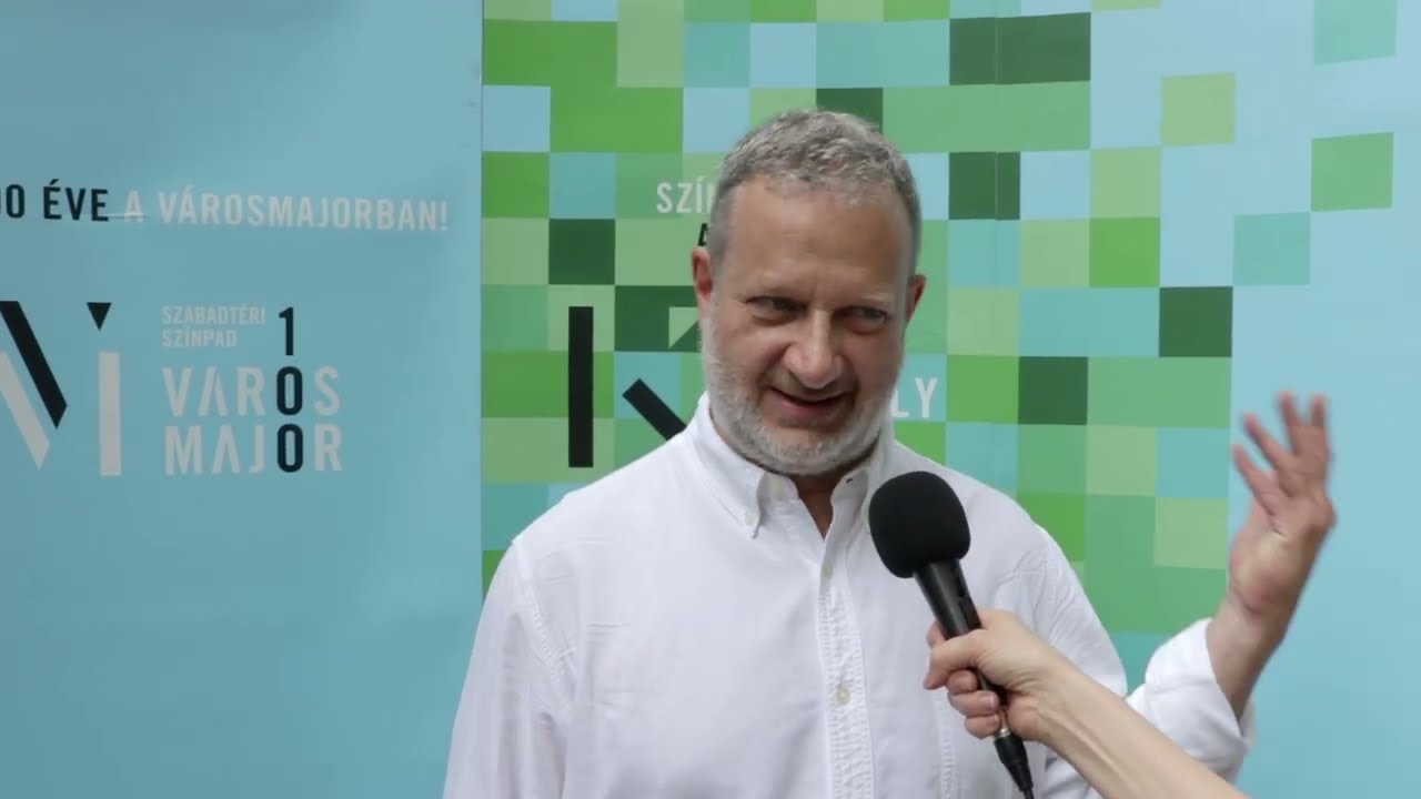 Milyen szabadtéri színpadon játszani? /Kardos Róbert, színész/