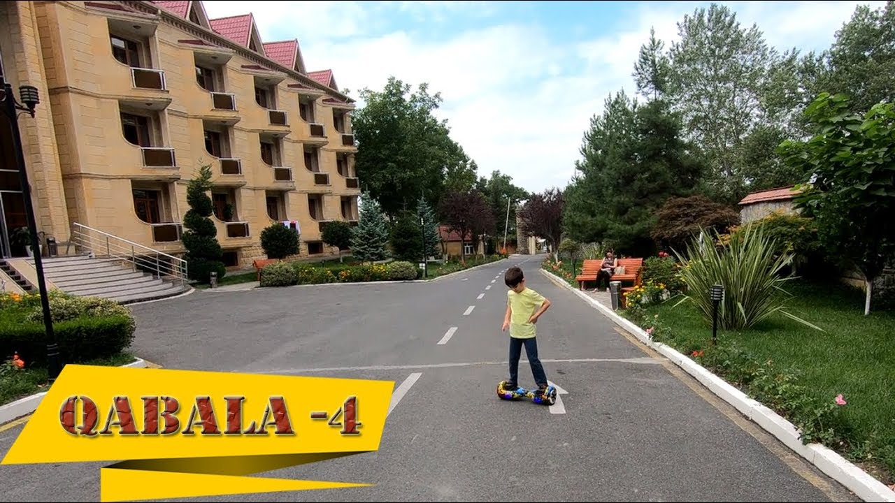 Тур по Азербайджану #10 (Гябаля - 4 ч. Qabala - 4.). Обзор отеля на Героскуторе.