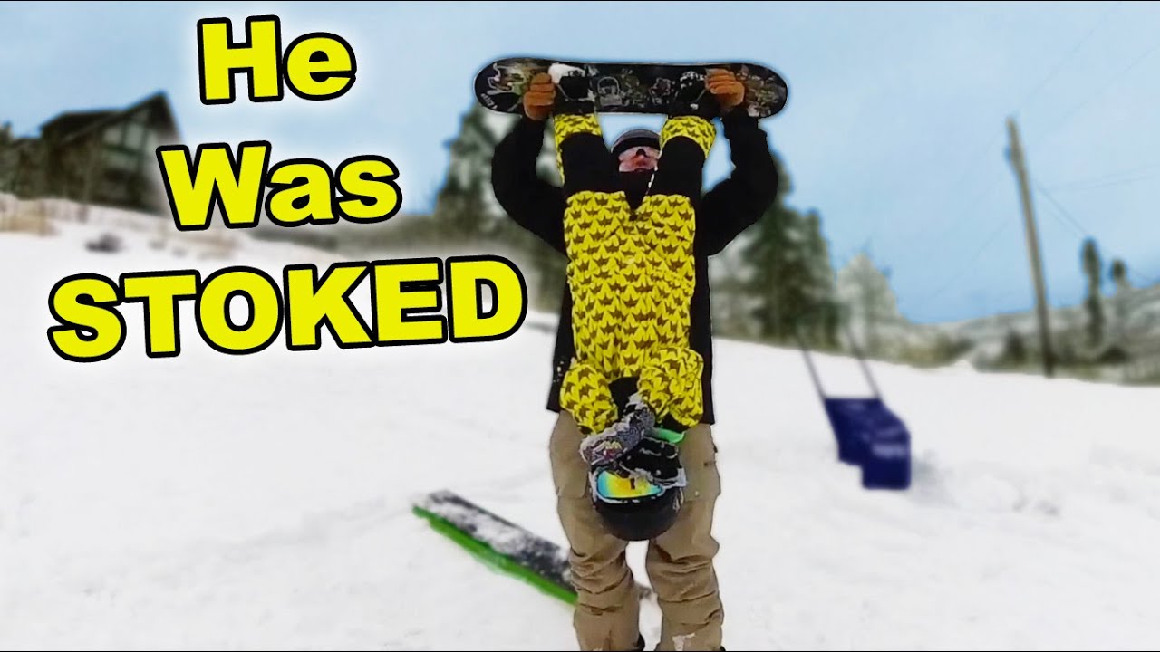 Roman's Backflip Snowboard Video