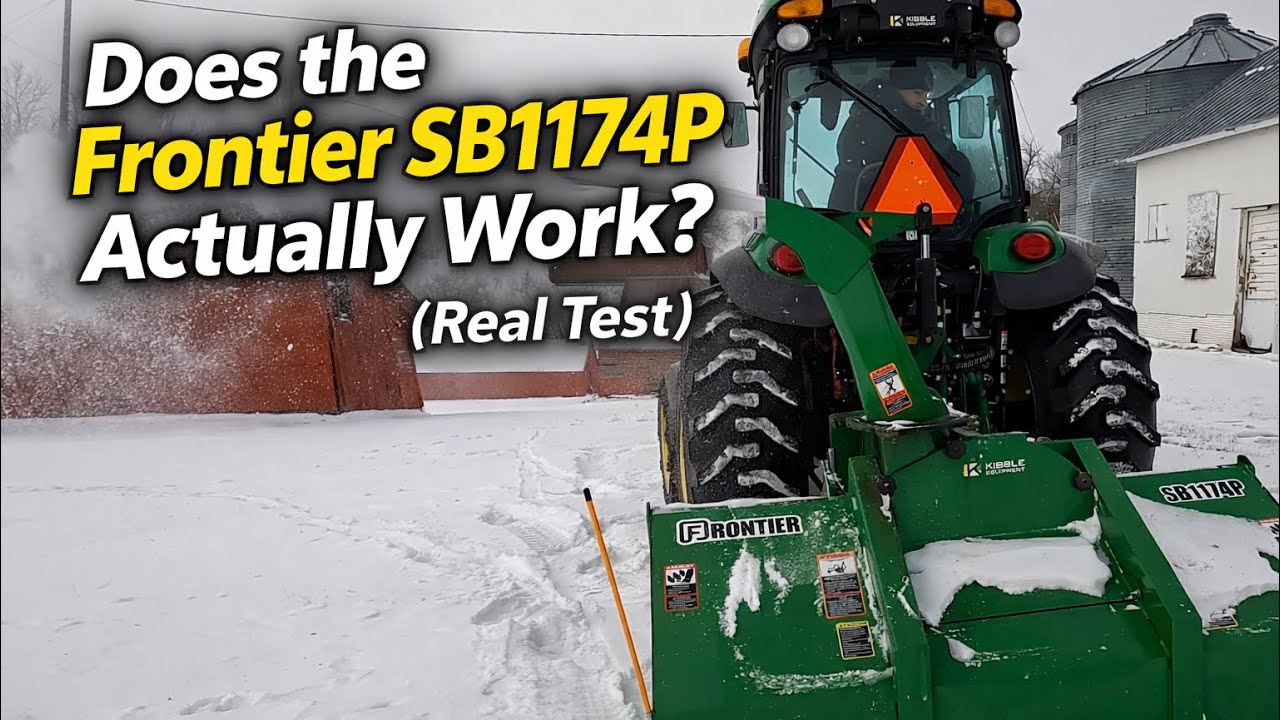 Testing the Frontier SB1174P Snowblower: Does it Actually Work?
