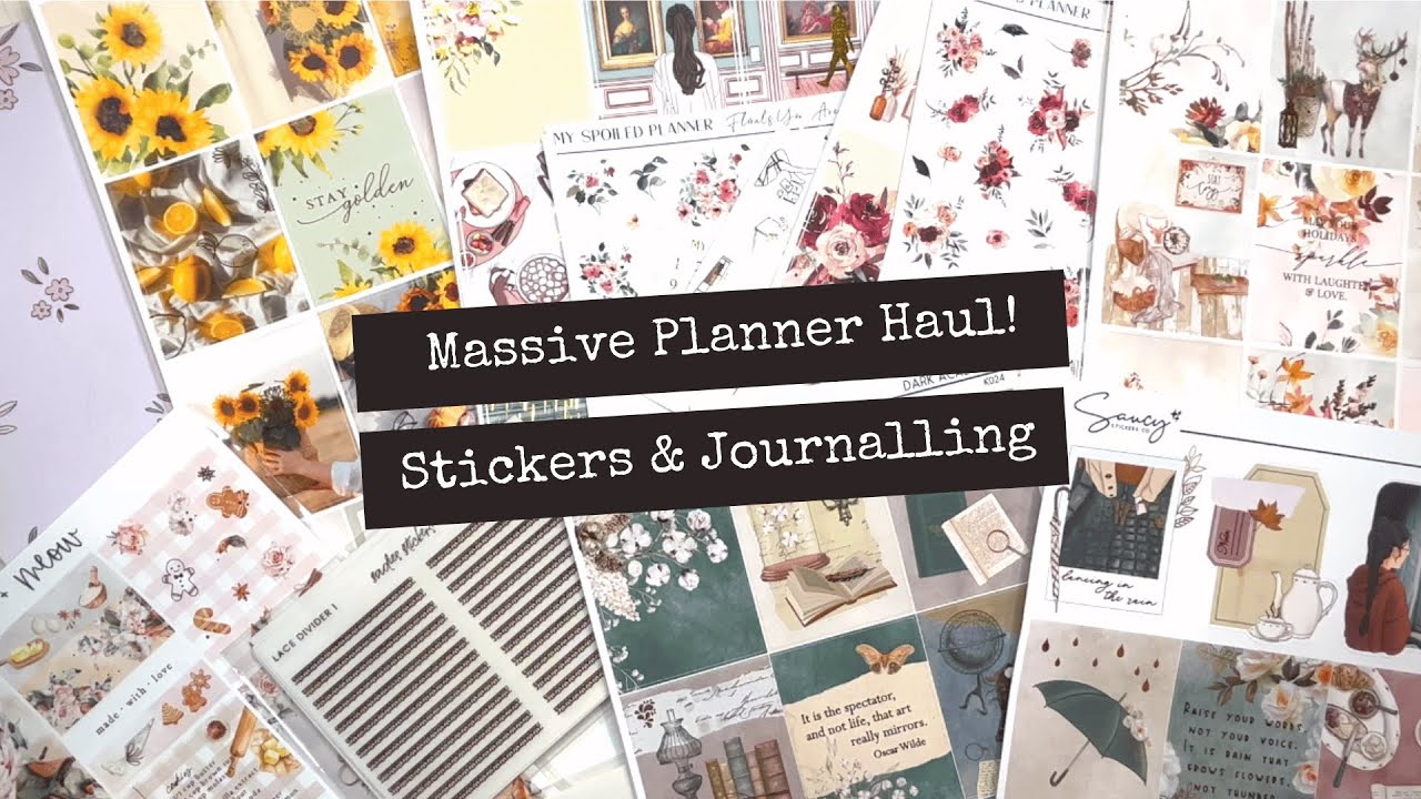 Massive Haul! ❇︎ feat. Sadie's Stickers, Letters to Apollo, Miss & Meow and more! ❇︎