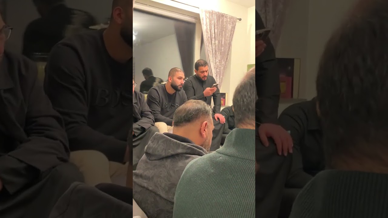 محمد باقر الخاقاني | حديث الكساء | مملكة السويد - يتبوري ‎#موكب_عشاق_الحسين_السويد_يتبوري