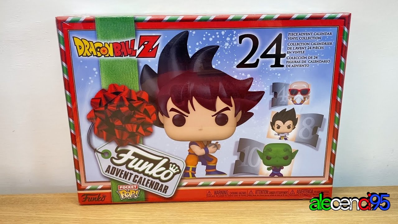 FUNKO POP ADVENT CALENDAR Dragon Ball Z 24 Days - Unboxing by alecenci95