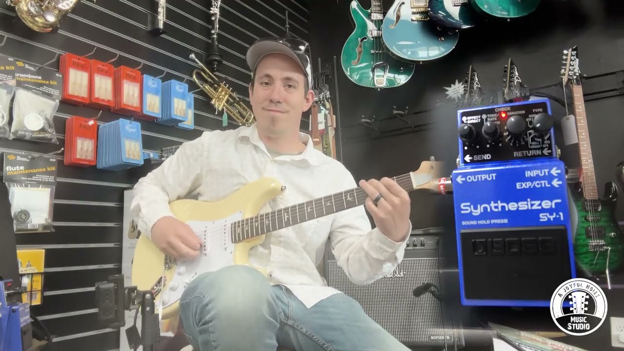 Boss SY-1 Synth Pedal Review & Sound Demo — No Keyboard Required