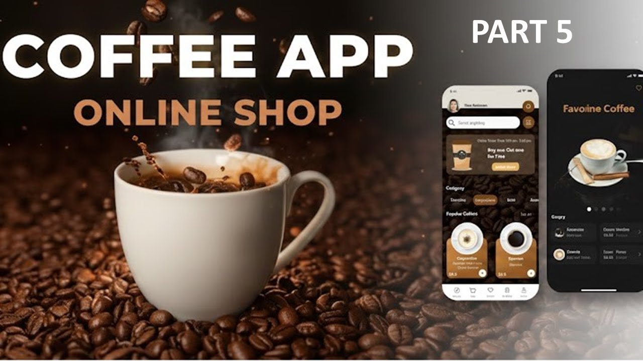 How To Build Coffee app | Coffee Shop app with Flutter & Firebase in Android Studio Project 2026