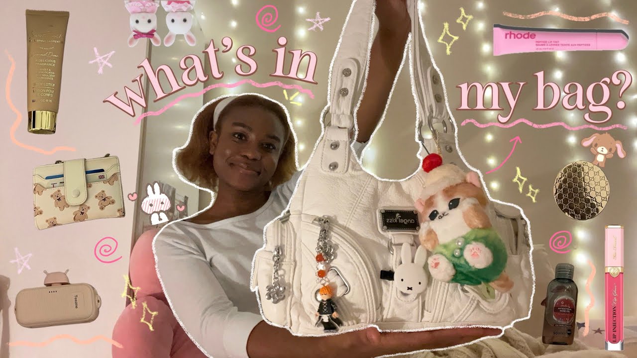 🐇 whats in my bag? 👜🎀 | my everyday essentials