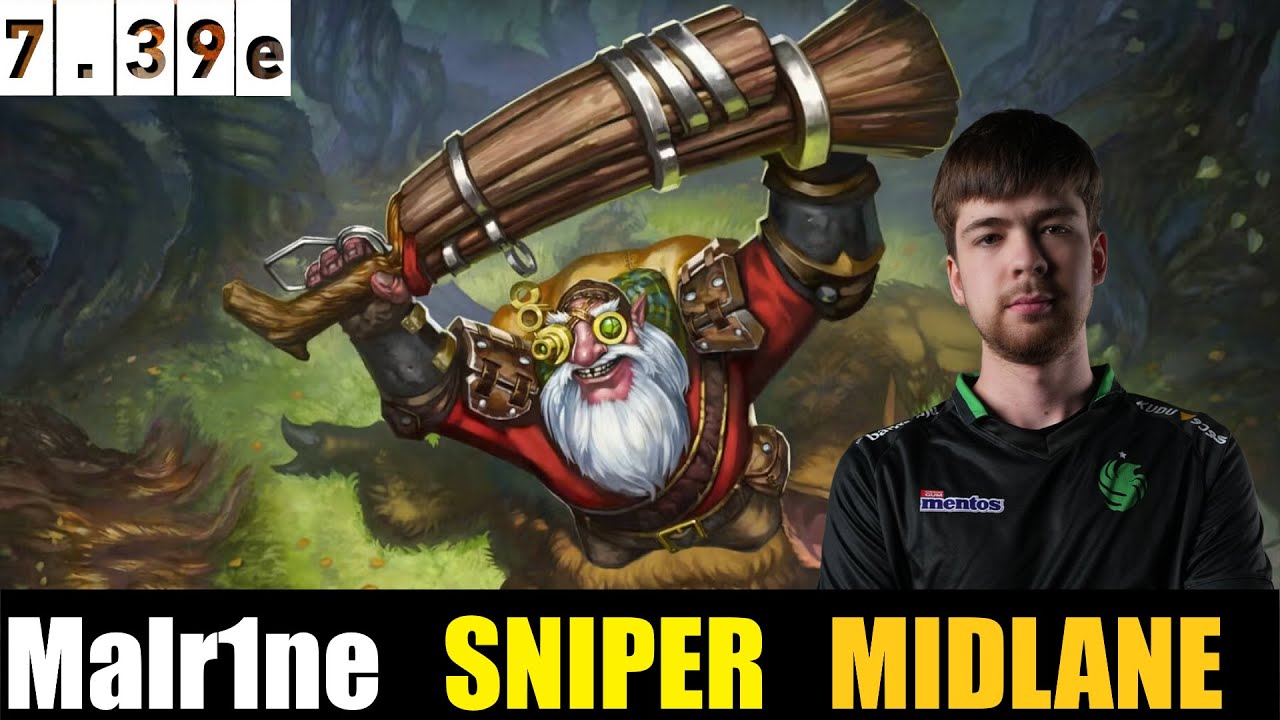 Malr1ne [SNIPER] MID 7.39e- DOTA 2 HIGHEST MMR MATCH#dota2  #dota2gameplay