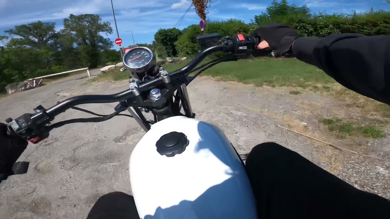 Yamaha Sr 125 Café Racer, Scrambler
