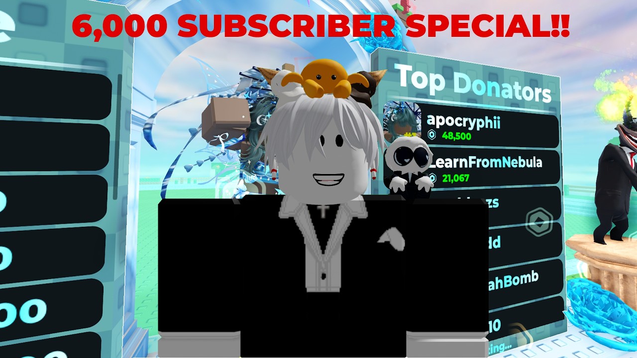 РАЗЫГРЫВАЕМ 6000 ROBUX ЗА 6000 ПОДПИСЧИКОВ 🤩
