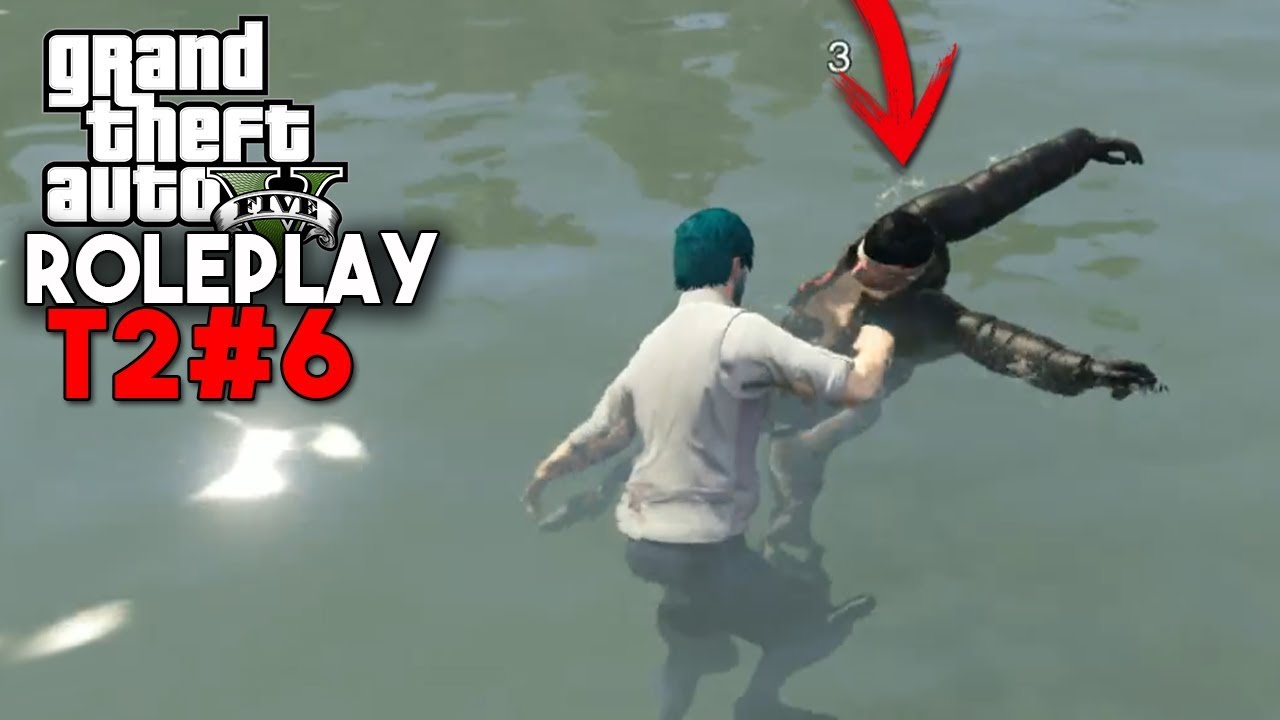 GTA V ROLEPLAY T2#6 MATO AL JEFE DE LA MAFIA Y SE LO COMEN LOS PECES JAJAJA