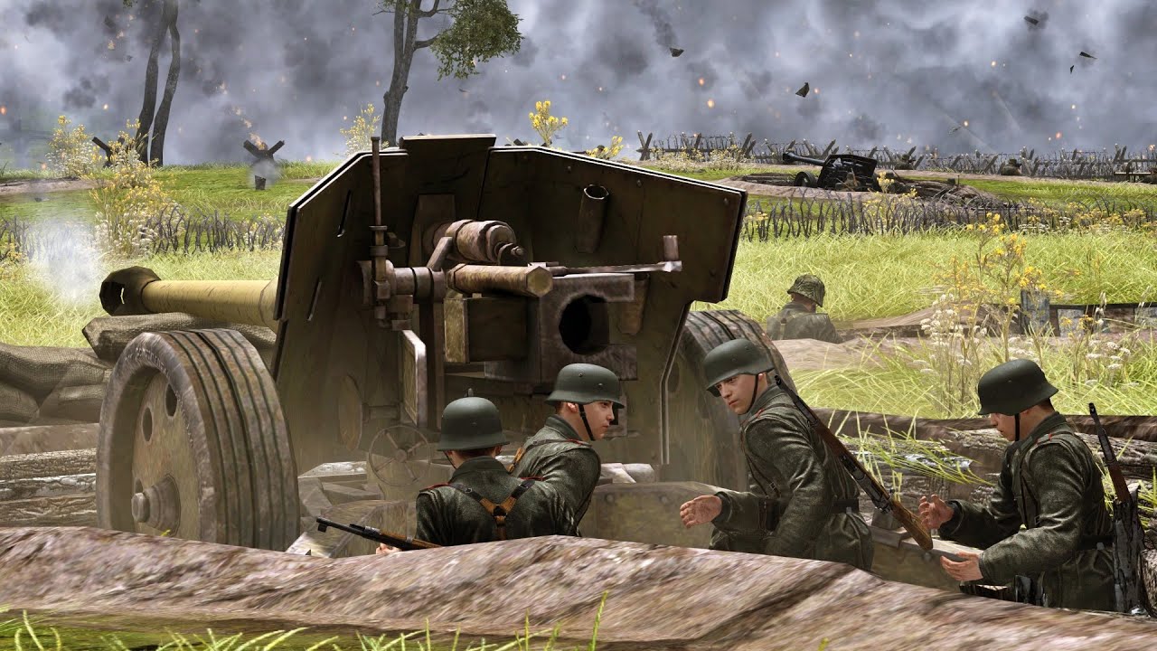 German Strongpoint vs Soviet Assault | Gates of Hell