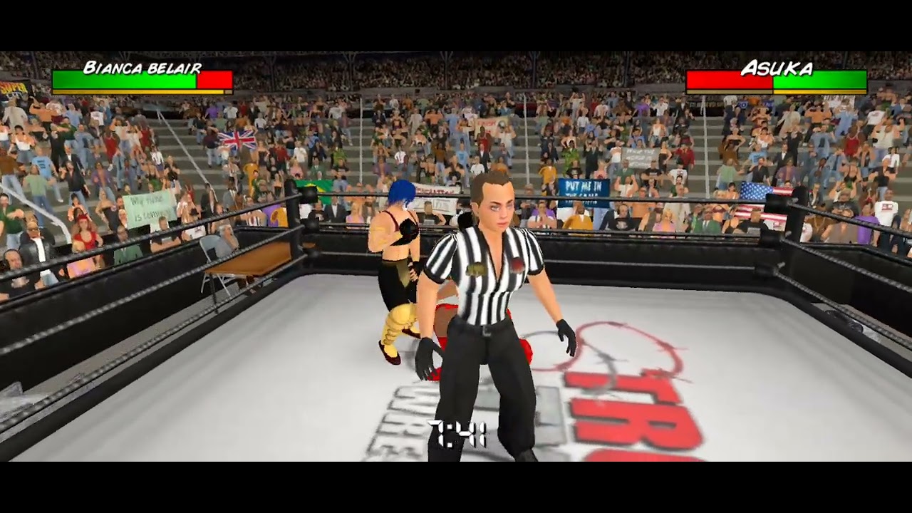 Auska  vs Bianca Blair.