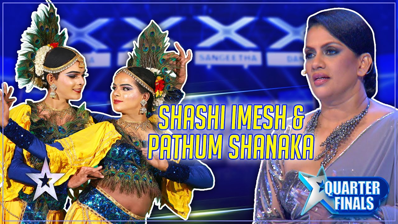 රණ මොණරුන්ගේ රාජකීය නර්තනය 😍 | Shashi & Pathum | Sri Lanka's Got Talent | Sirasa TV