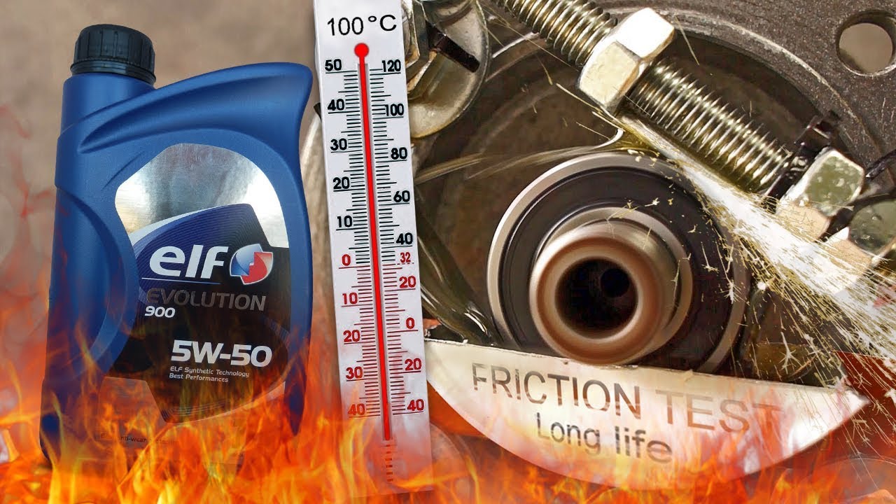 Elf Evolution 900 5W50 Jak skutecznie olej chroni silnik? 100&deg;C