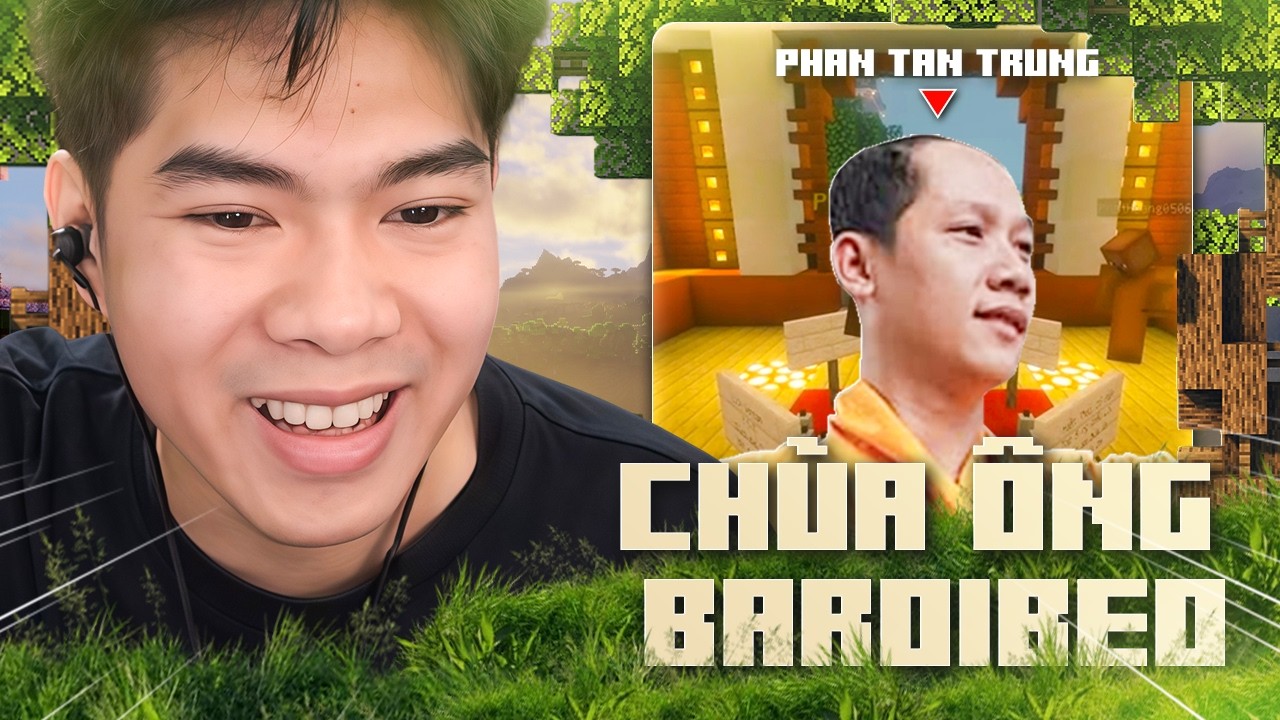 MINECRAFT #8 : THĂM NGÔI CHÙA THỜ PHẬT SỐNG l CHÙA ÔNG BA