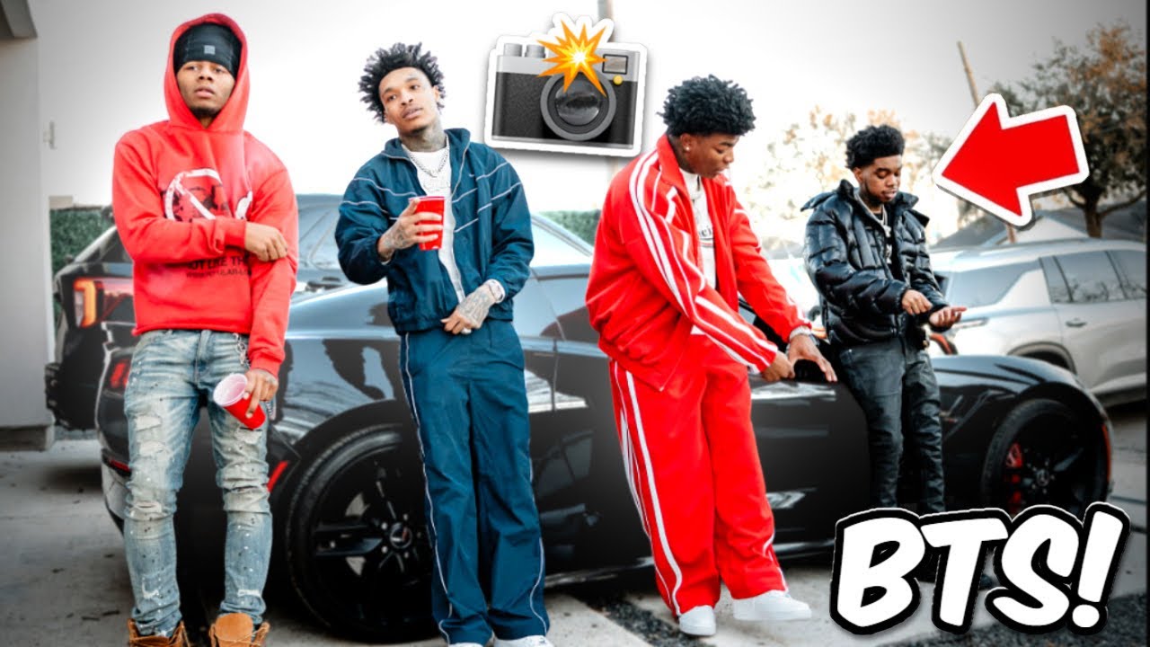 BTS video Wit Yungeen Ace, GMK, and Lil Poppa
