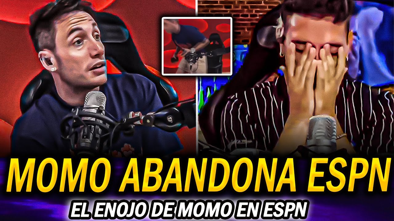 MOMO se ENOJA con COSCU y ABANDONA ESPN