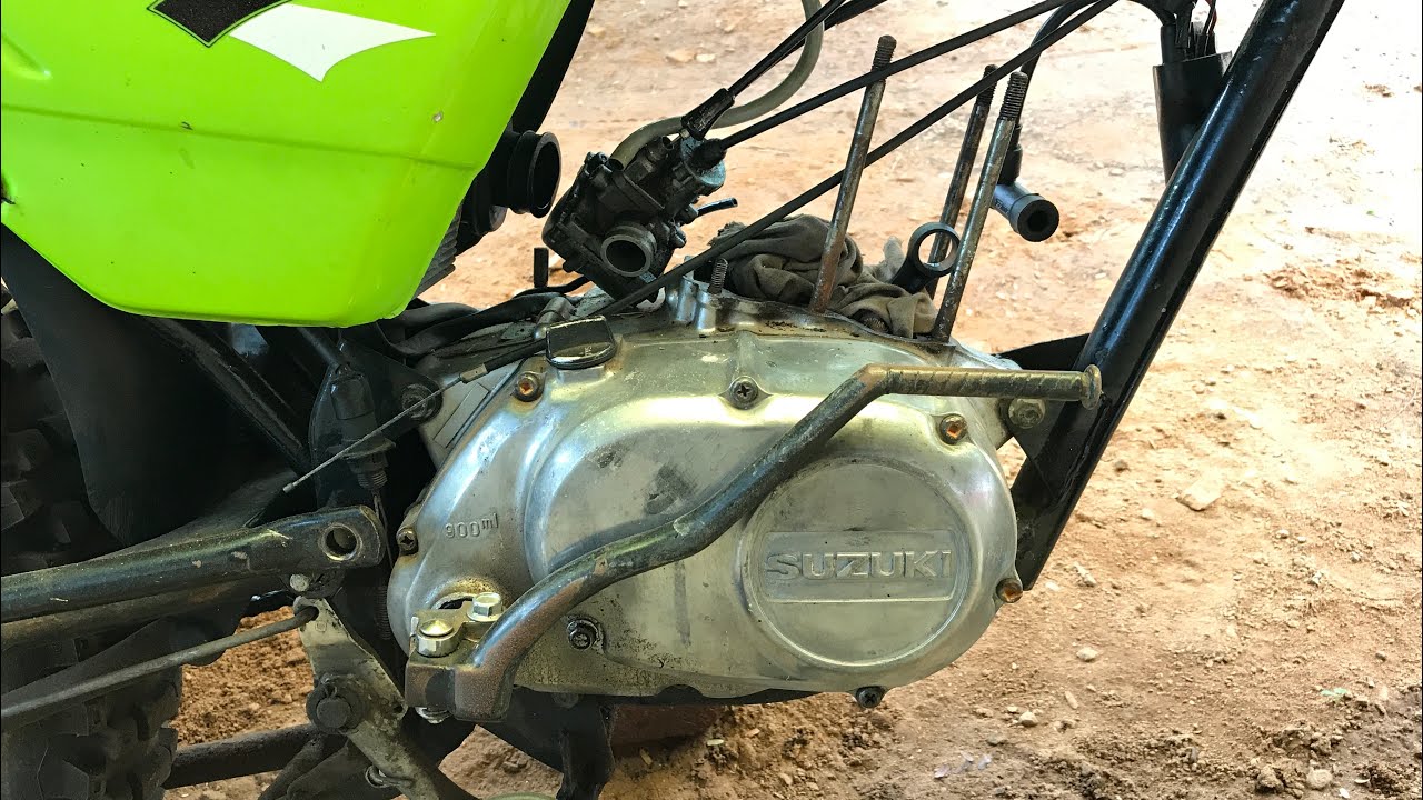 Suzuki max100 restoration part-5/oil pump assembly