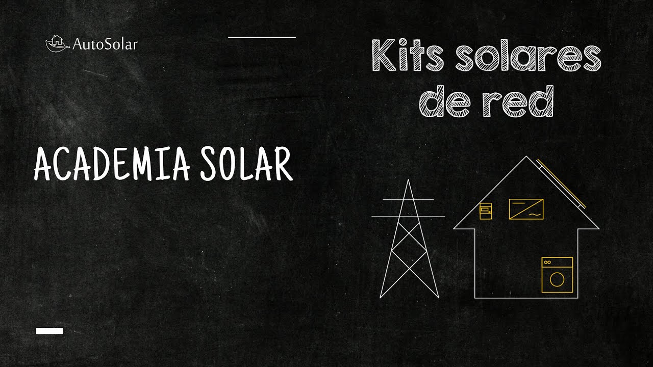 Kit Solar de Conexión a Red: Elementos básicos de una instalación de conexión a red | Autosolar