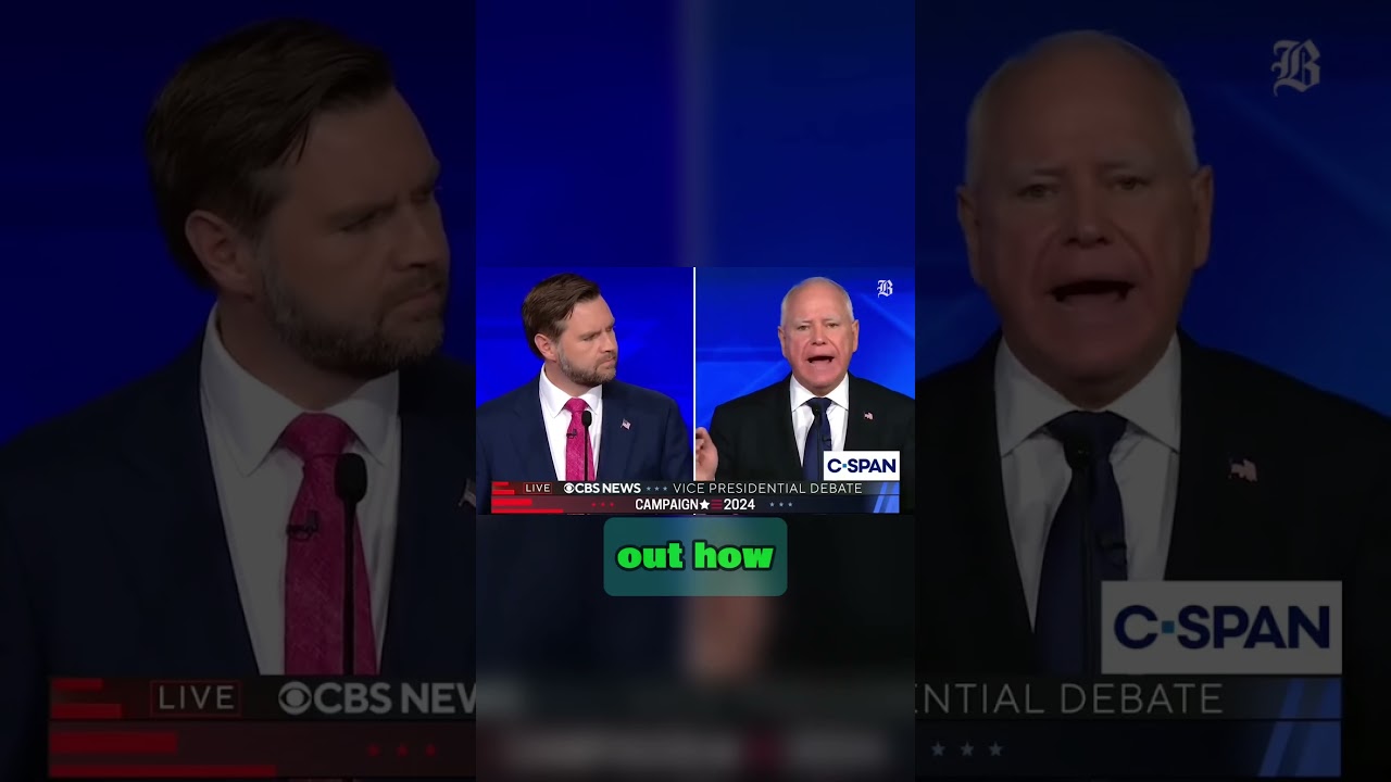 JD Vance FIRES BACK on Pregnancy Tracking Question! Tim Walz Left Defending 🚨#JDVance #TimWalz