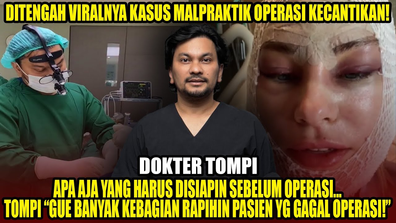 VIRAL MALPRAKTEK OPERASI KECANTIKAN! INI YG HARUS DISIAPKAN SEBELUM OPERASI!