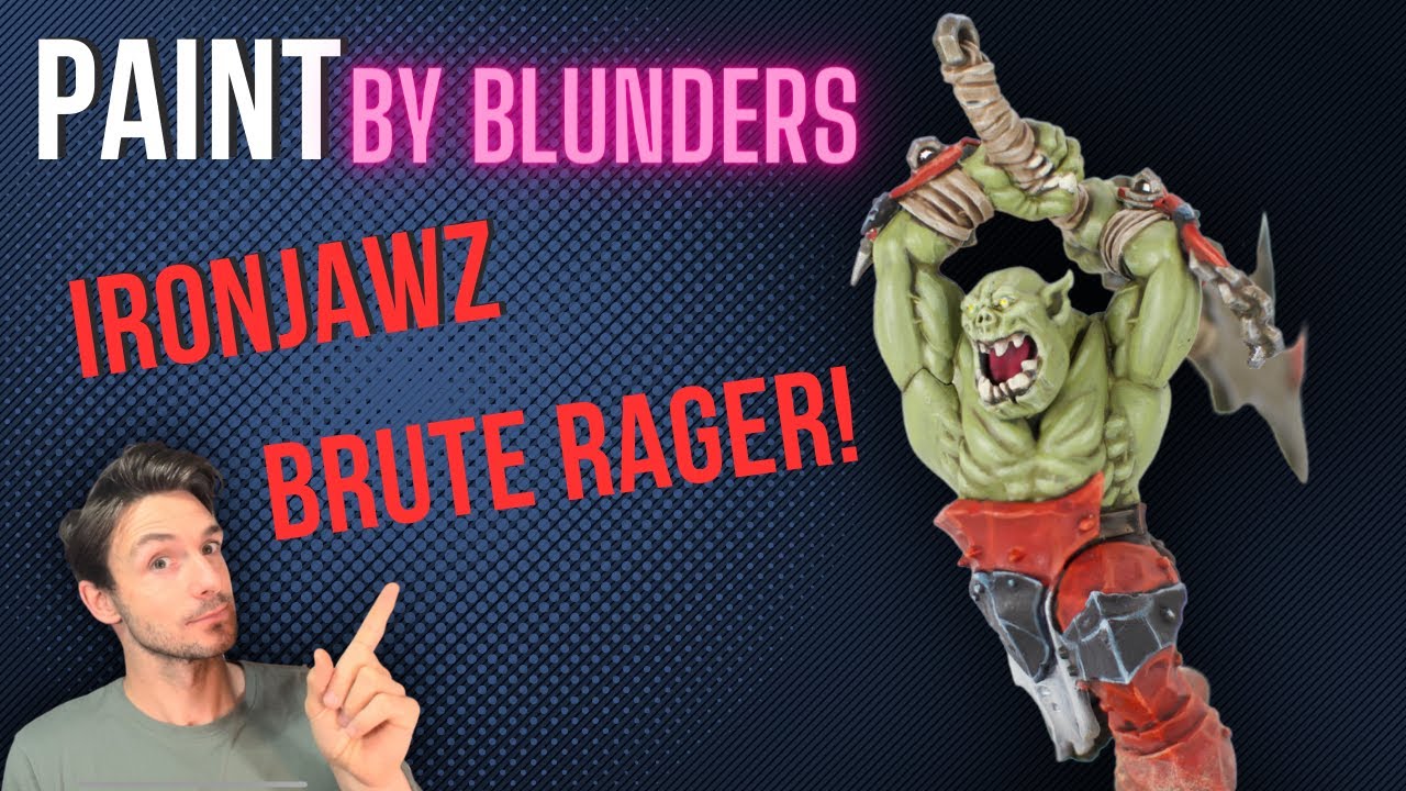 Как красить: Ironjawz Brute Ragerz