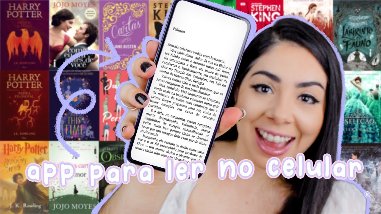 APP PARA LER LIVROS DE GRA&Ccedil;A PELO CELULAR | Android e iOS